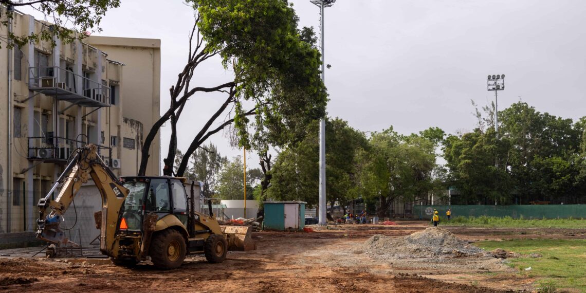 Dos plays del Centro Olímpico siguen en reparación, luego de Santo Domingo 2026
