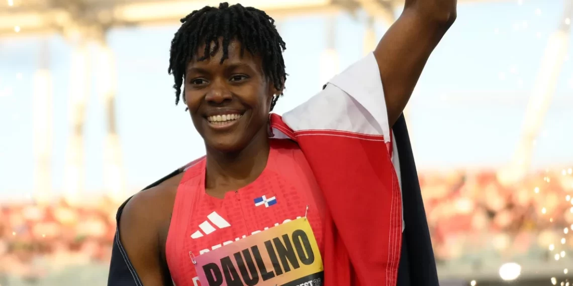 Marileidy Paulino conquista el primer lugar del World Athletics Ultimate Championship